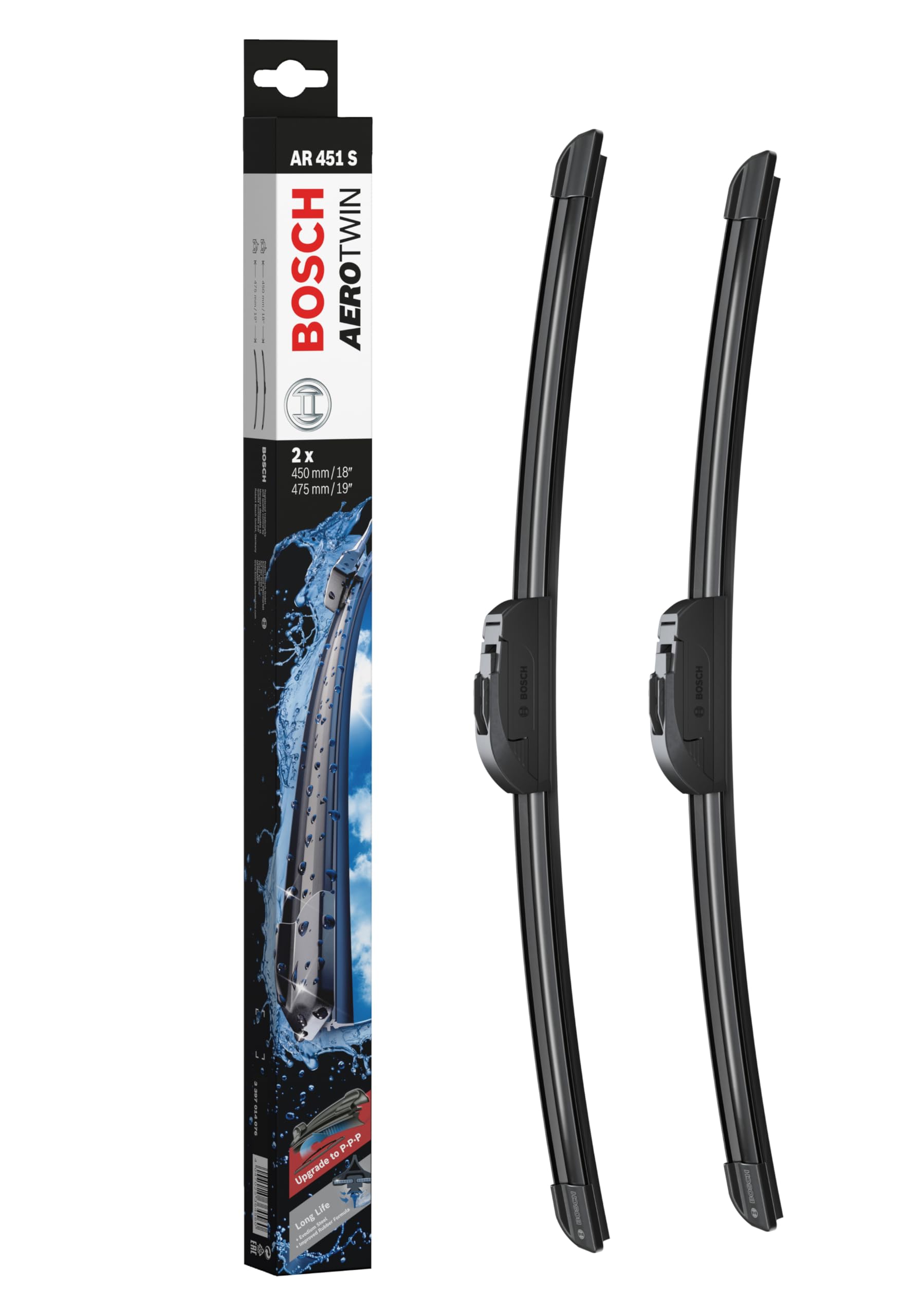 BOSCHAerotwin AR451S Windscreen Wipers Length 450 mm / 475 mm Set for Front Windscreen