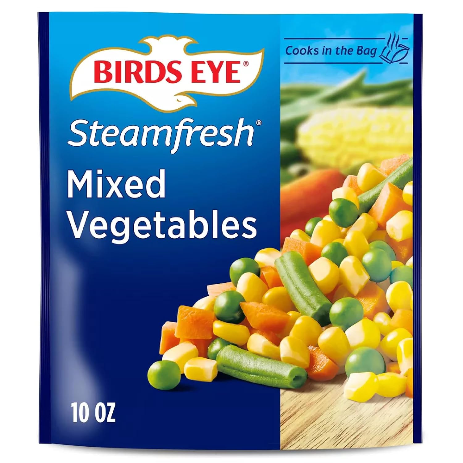 Salutem Vita – Steamable Mixed Vegetables, Frozen Vegetable Medley, 10 oz, Gift Set – Pack of 10