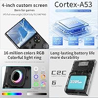 Vista 3 de RG 40XXV - Consolas de juegos retro de mano consola de juegos retro consola de juegos portátil Linux 64-bit Sistema de pantalla IPS de 4 pulgadas