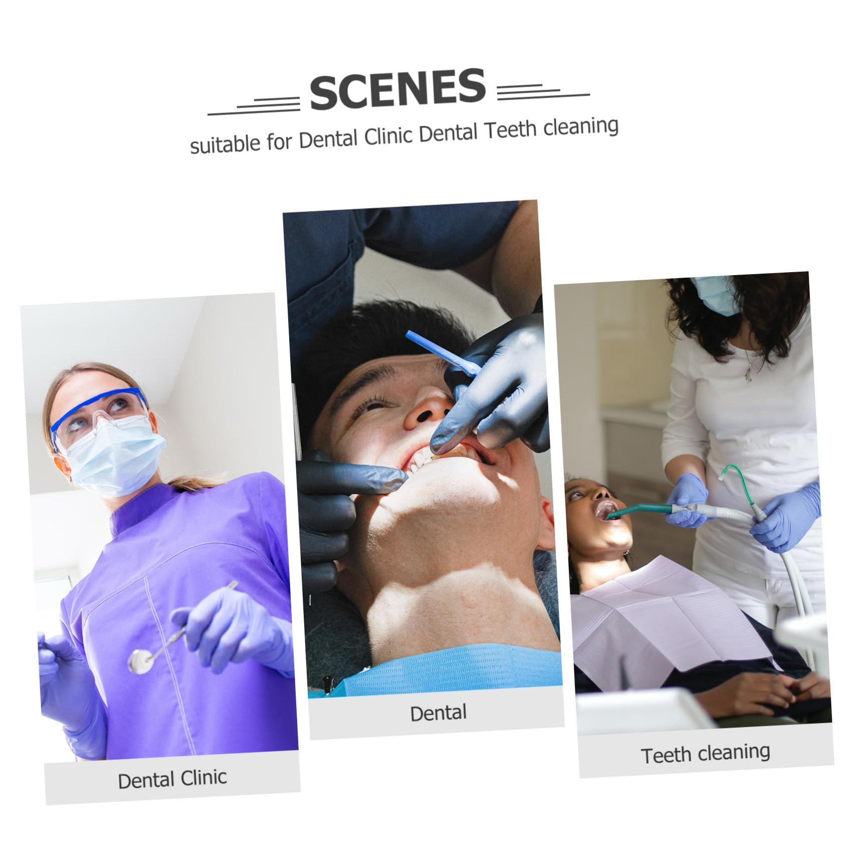 Rouleaux de Coton Buccal 5 Pièces en Coton Blanc pour Soins Dentaires | Haute Absorption, Usage pour Nettoyage des Dents, Format Compact, Adapté aux Soins Buccaux