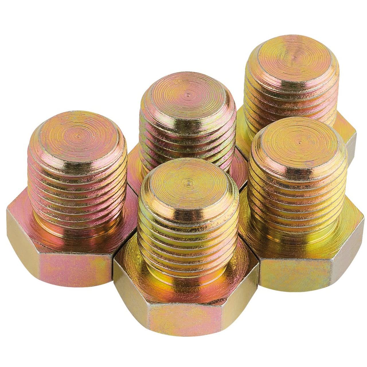 Draper 85533 M15 x 1.50 Sump Bolt 5 Pieces , Blue