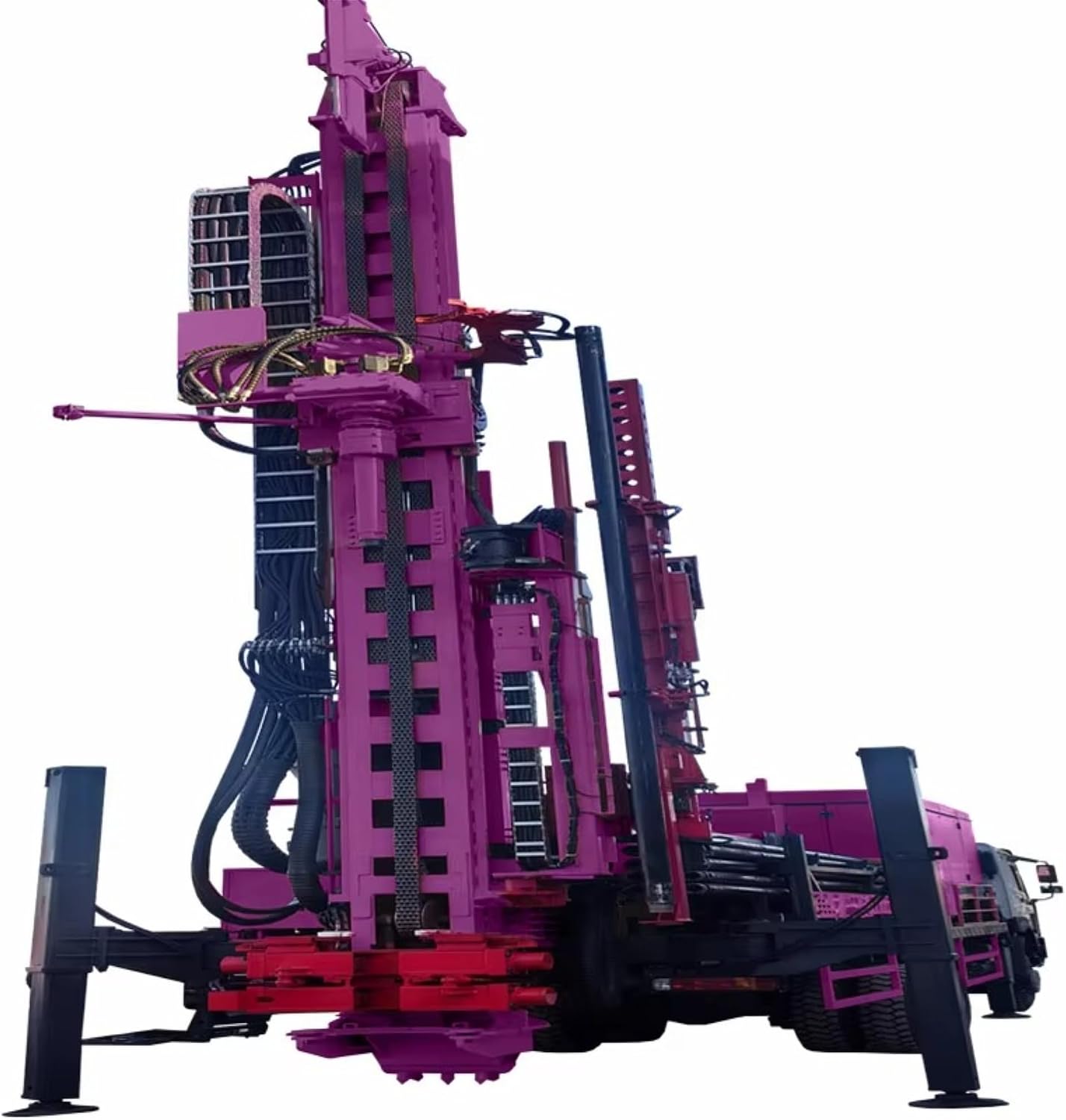 Truck Mounted Reverse Circulation Drilling Rig – Hydraulic RC Borehole Drilling Machine for Mining, Geotechnical & Exploration – Customizable Models with High Efficiency and Durability