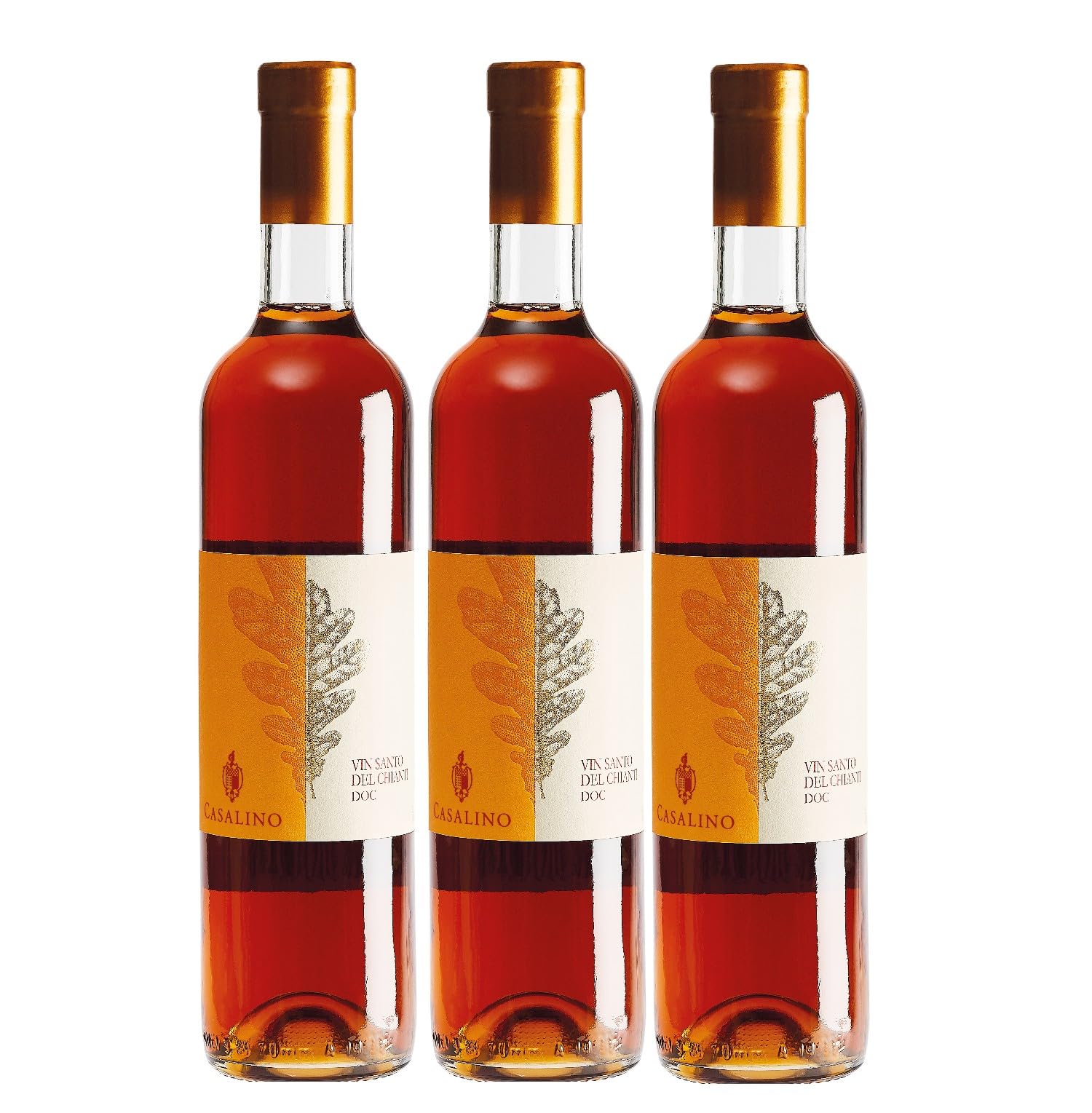 Casalino CIPRIANO VIN SANTO DEL CHIANTI Dessertwein süß Italien inkl. FeinWert E-Book (3 x 0,5l)