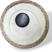 Professional Handmade Tabla & Dagga Head Skin Set | Premium Natural Goat Skin Replacement | Tabla Pudi 5.25 Inch & Dagga Pudi 9.25 Inch | Made in India