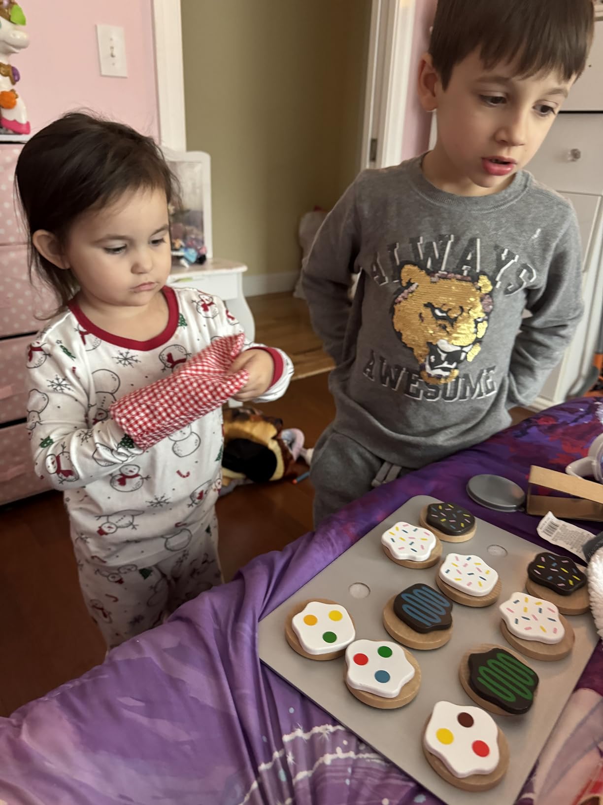 Melissa and Doug Slice and Bake Cookies Wooden Play Food Set