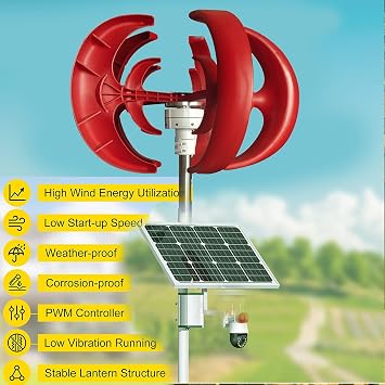 10000W Vertical Axiswind Generators for Home Use Kit,110V/220V Motor Kit Vertical Axis Windmill Energy+ Small Wind Turbine Generator