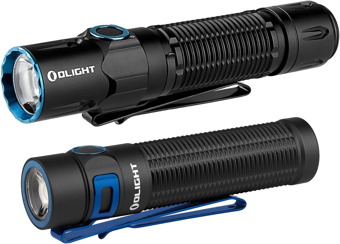 OLIGHT Warrior 3S 2300 Lumens Rechargeable Tactical Flashlight Bundle