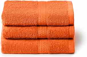 Caleffi Handtuch-Set 3-tlg - 40x60cm 100% Baumwolle Weich & Saugfähig
