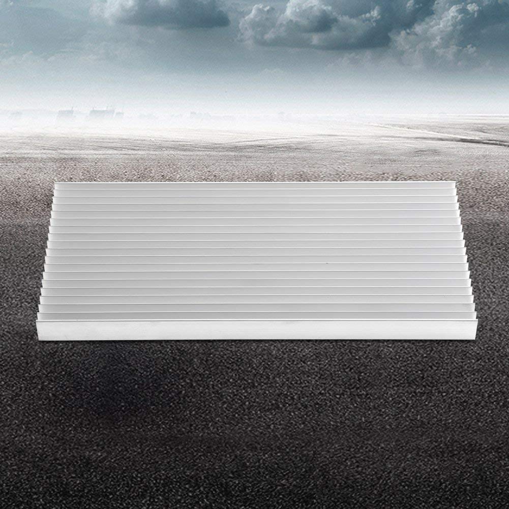 Slijtvaste koelribben met groot contactoppervlak - 120 x 40 x 20 mm - zeer efficiënt