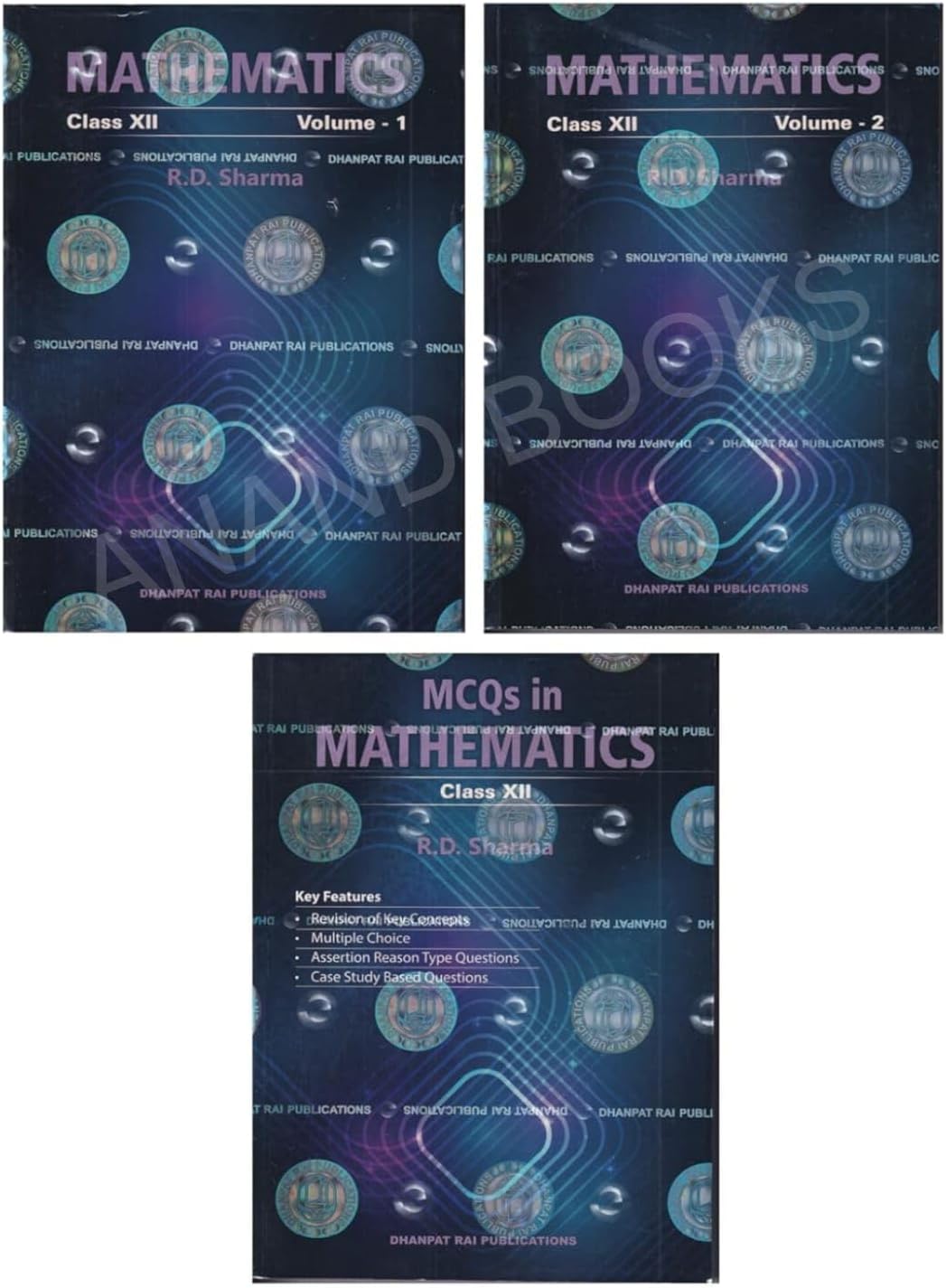 Rd Sharma Class 12 Maths 2025-26 CBSE Examinations | Latest Edition of R D Sharma Class 12 Mathematics (Vol.1 + Vol.2 + MCQ) Set of 3 Books 2025 Edition