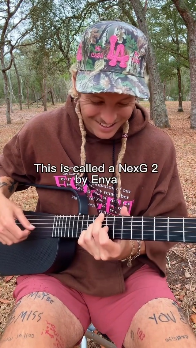 Amazon.com: Enya NEXG 2 Basic Acoustic-Electric Guitar Carbon