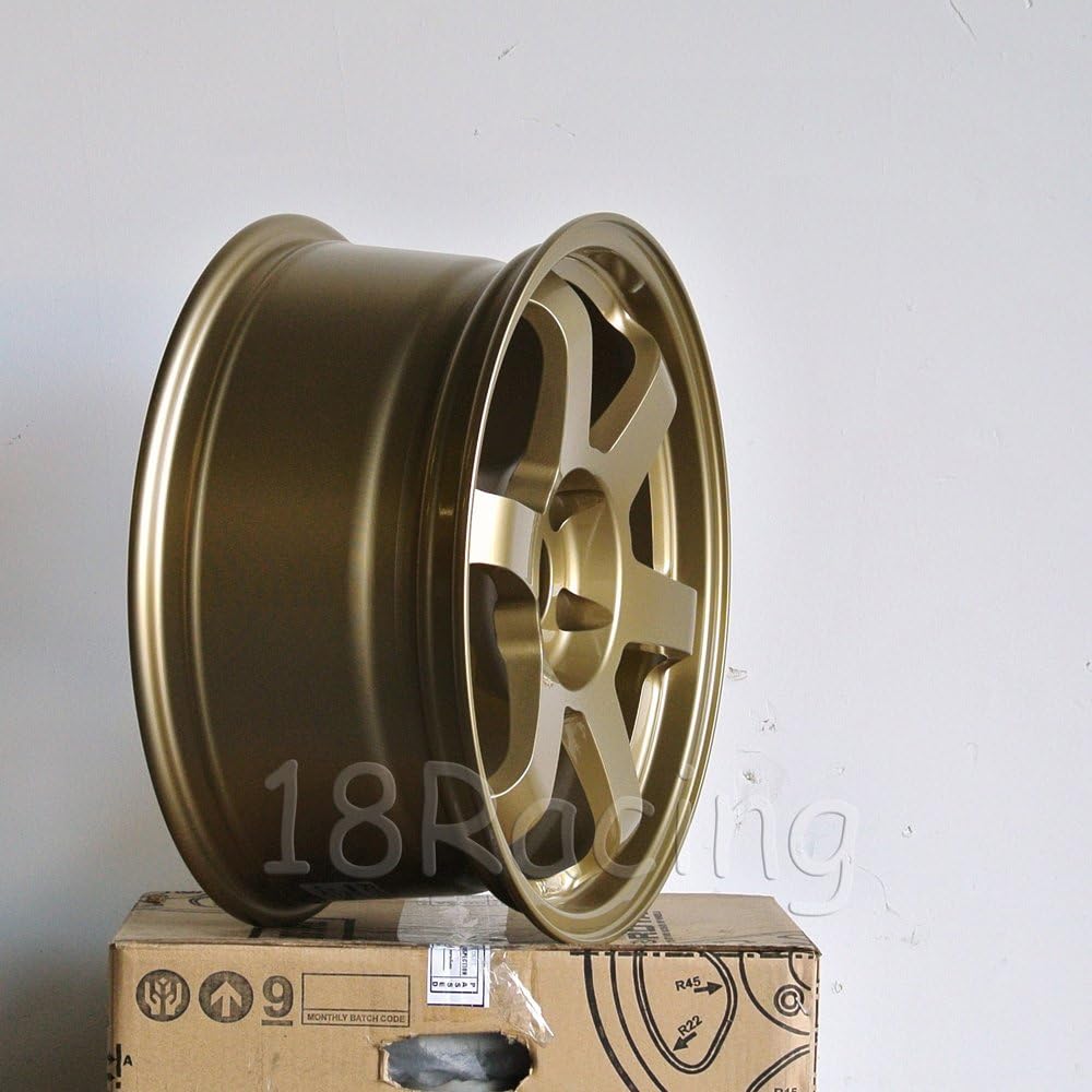 4 PCS ROTA GRID 17X8 BOLT: 5X100 OFFSET:44 HB:73 GOLD
