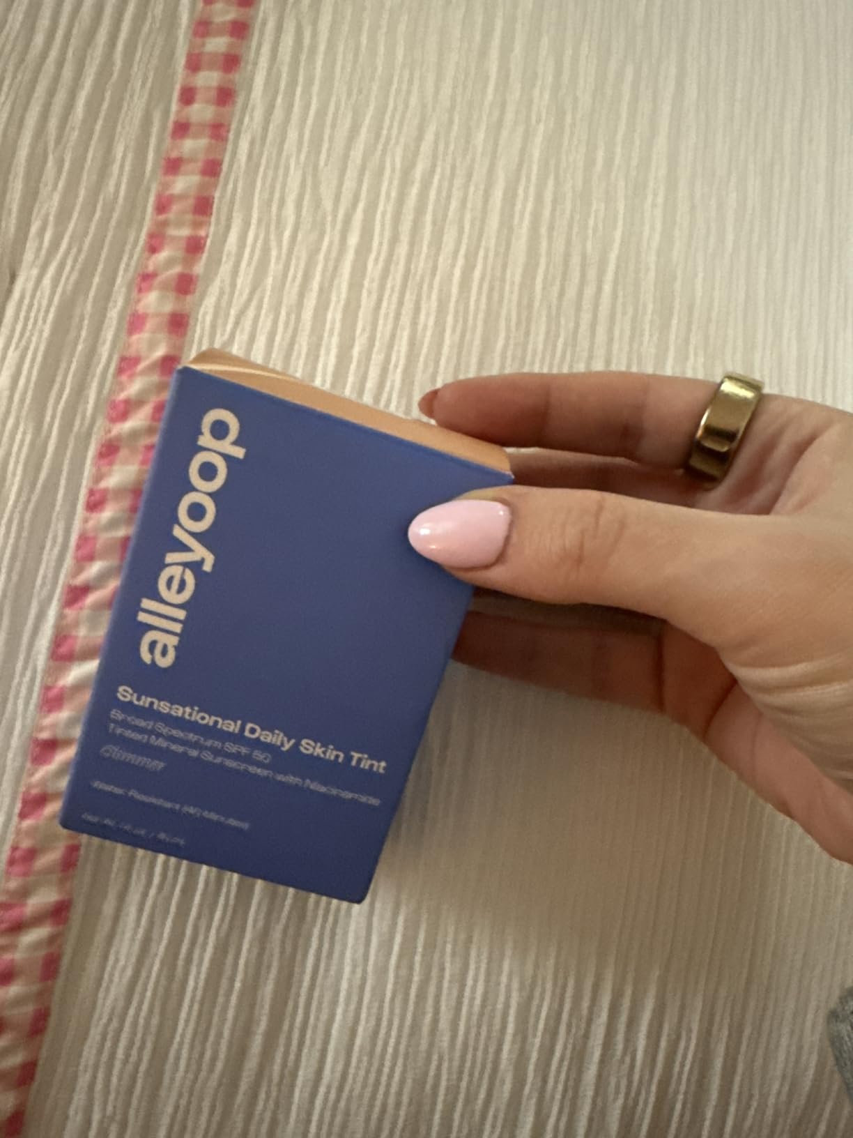 Alleyoop Sunsational Tinted Moisturizer SPF 50 for Face Broad Spectrum – 100% Mineral Face Sunscreen with Jojoba, Hydrating & Soothing Tinted Sunscreen, Vegan & Cruelty-Free (Beam)