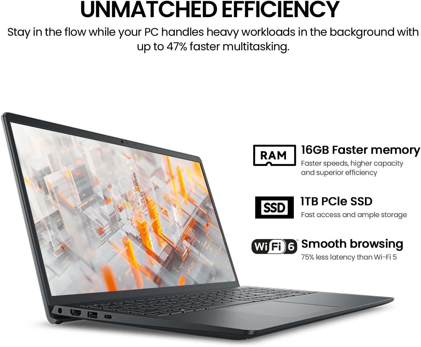 Dell 15 Laptop Touchscreen Computer, 15.6" FHD IPS Touch Screen Business Laptop PC, 13th Gen Intel Core i7 (10-Cores), Windows 11 Pro, 32GB RAM 2TB SSD, 10-Key Number Pad, USB-C, Wi-Fi 6, Black