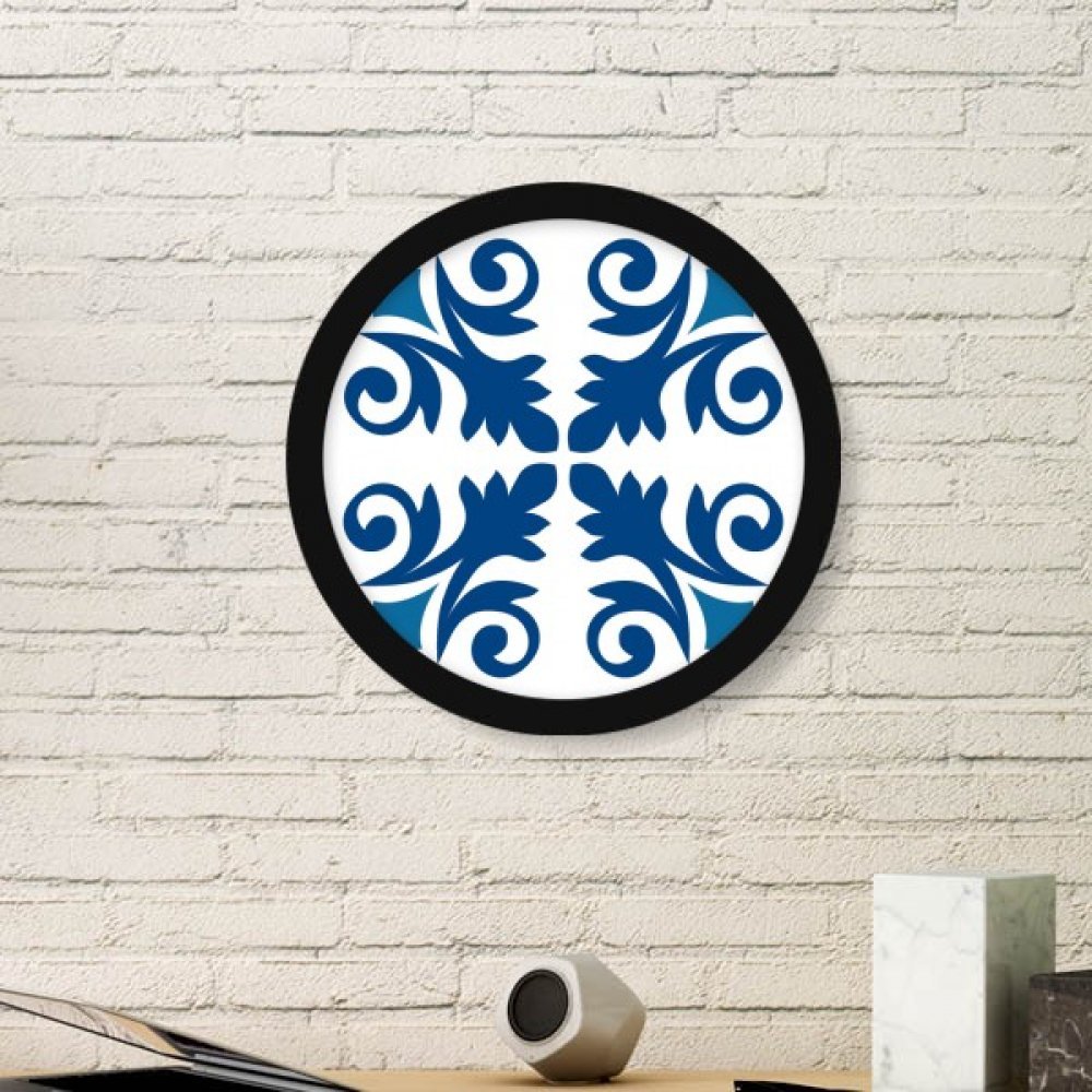 Cadre photo bois rond de qualité supérieure motif peinture Maroc