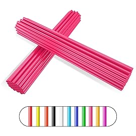 PSLER 72 PCS Spoke Skins Spoke Trim Wrap Decoration Protector Pipe Motocross Pit Dirt Bike Aaccessories Pink
