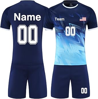 Custom Soccer Jerseys for Men Personalized Soccer Uniforms for Men Women Boy