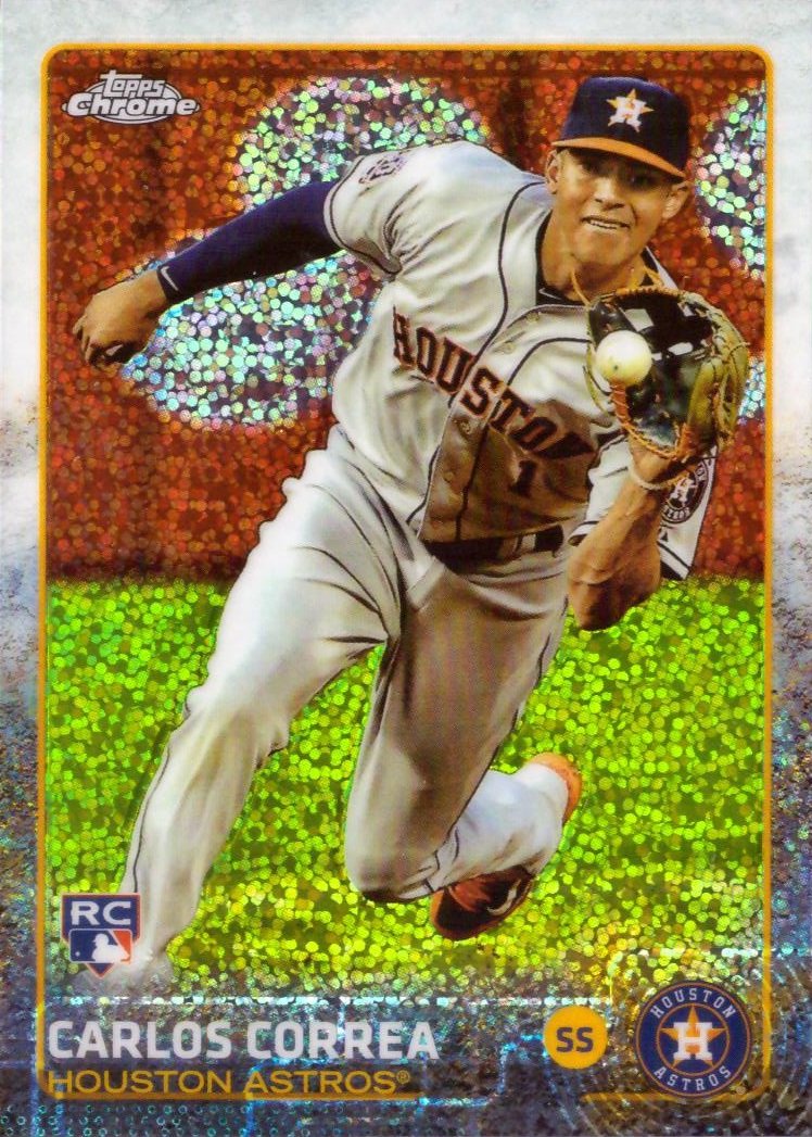 その他 CARLOS CORREA bowman refractor auto Amazon.com: 2015 Topps Chrome Update Pulsar Refractor #US174