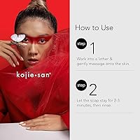 Vista 22 de 4 barras de jabón ácido Kojie San, jabón de 2.29 onzas por barra