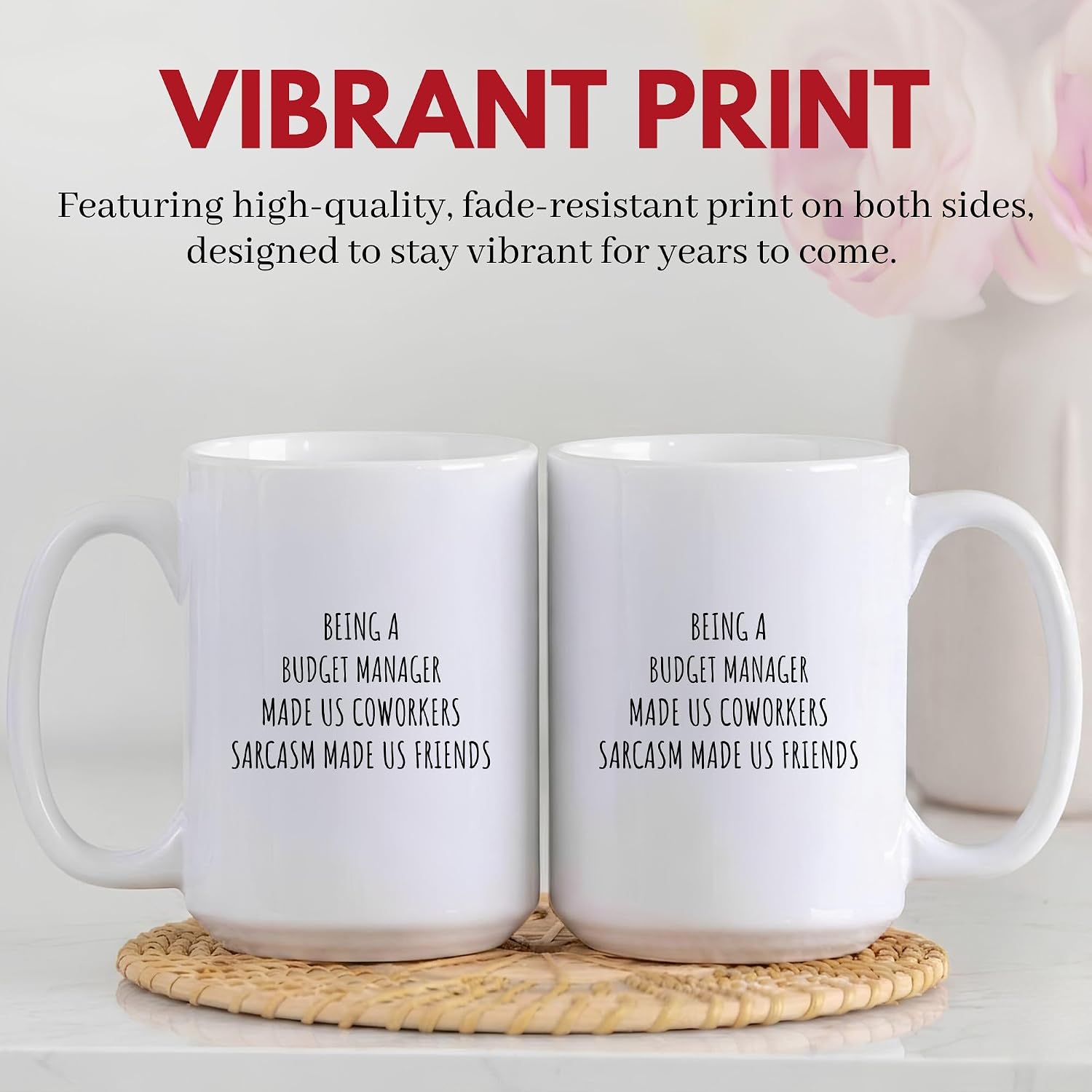 Funny Coworker Budget Manager Sarcasm Humor Coffee Mug image 4