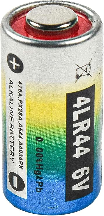 HQRP 2-Pack 6-Volt Battery Compatible with 4LR44 A544 V4034PX Fujica ST801 / ST901 / AX-3, Yashica 35 CCN/FX-1 / FR II, Canon A-1, AE-1, AE-1 Program, AV-1, at-1 Film Camera PX28A