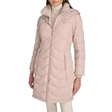 Women&apos;s Long Chevron Puffer Jacket