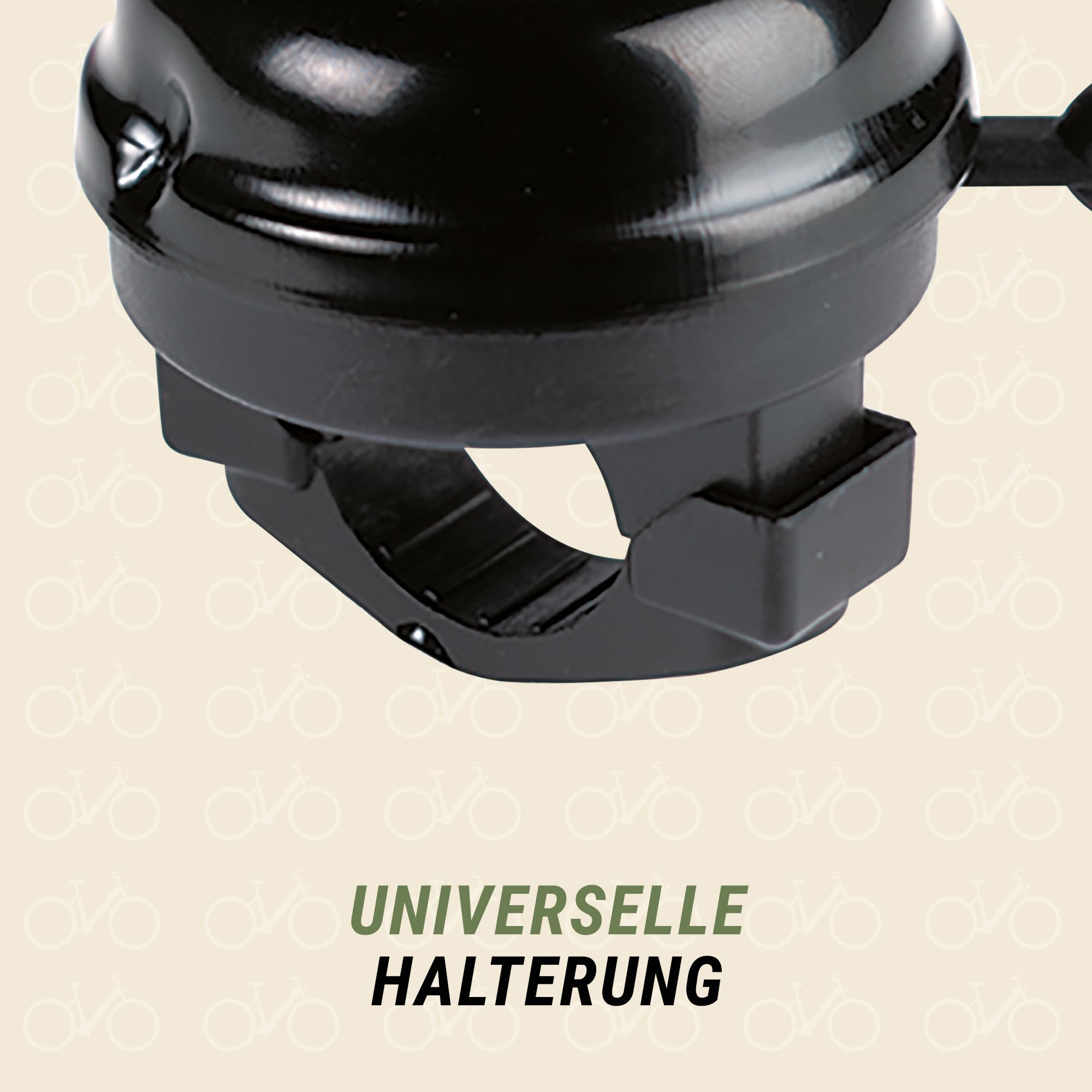 Prophete Sonnette de vélo Noir Taille unique