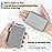 14 GRIDS Travel Pill Organizer Box with Labels - Travel Medicine Case Kit - Pocket Daily Pharmacy Container - Travel Medication Holder Dispenser for Fish Oil Vitamin Supplement Storage - Grey