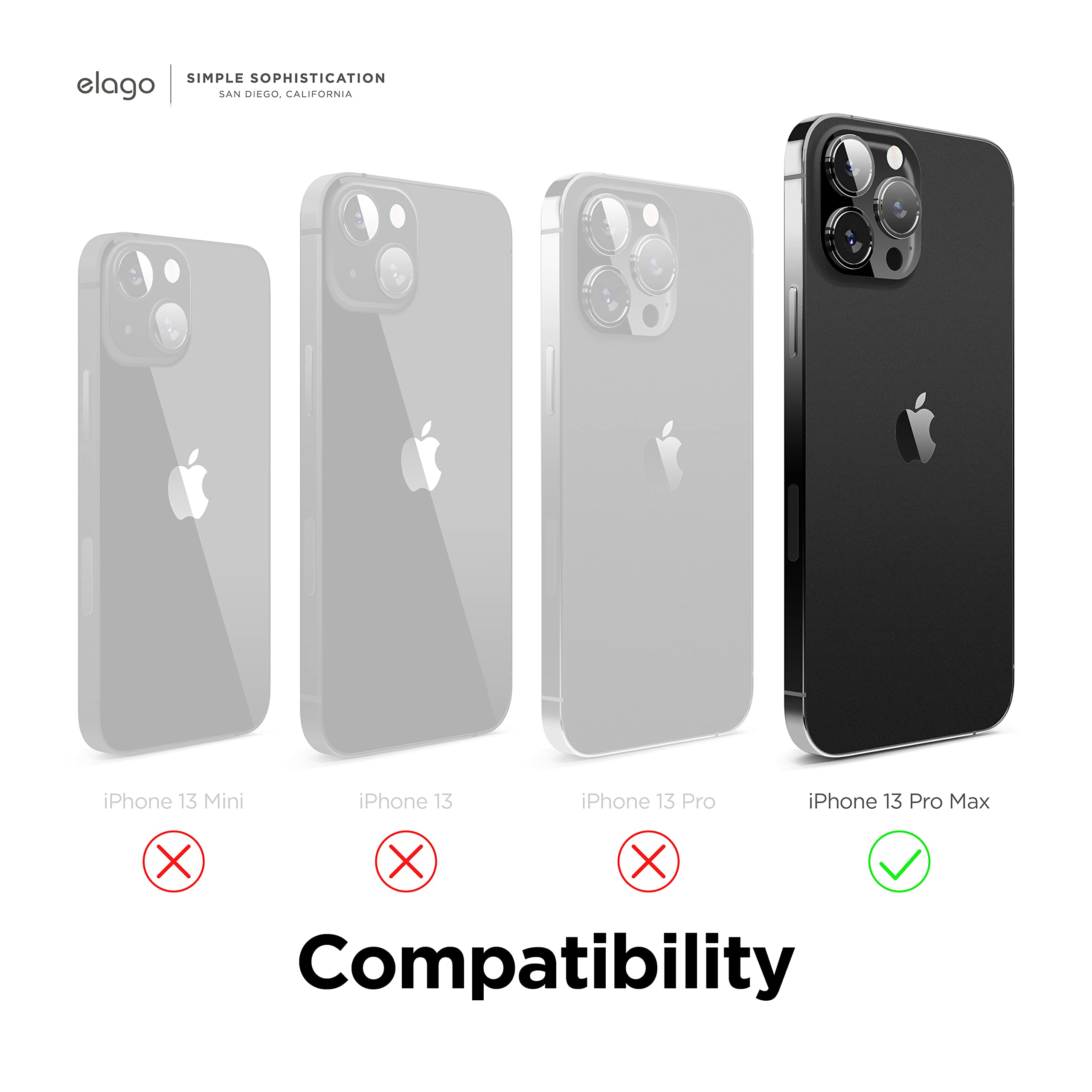 elago Hybrid Clear Case Compatible with iPhone 13 Pro Max Case (6.7"), PC + TPU Hybrid Technology, Reduced Yellowing - Image 2
