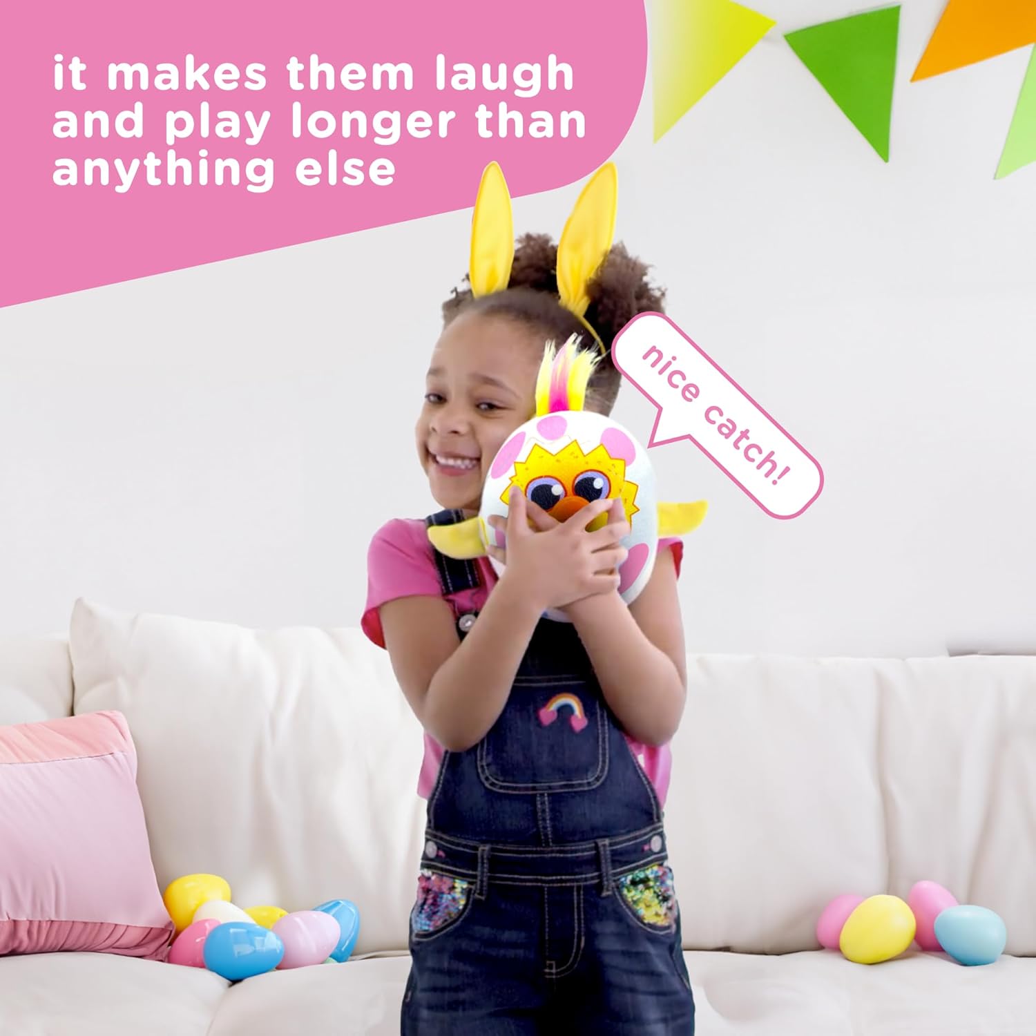 Move2Play Egg Toss - Blue and Pink 2 Pack