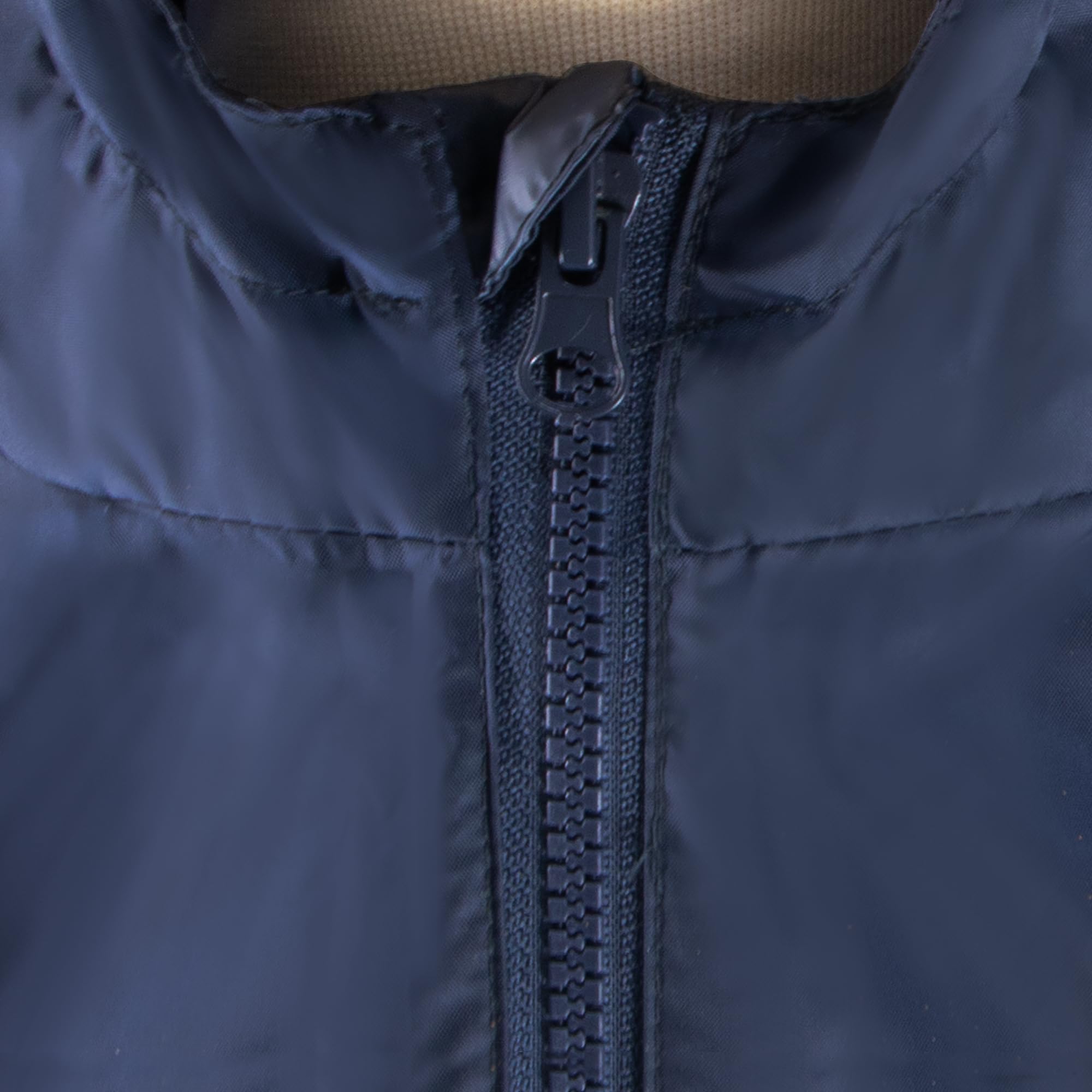 Zorax Combinaison de pluie imperméable coupe-vent légère pour garçons et filles enfants tout-en-un costume sec flaque unisexe veste de pluie anti-gouttes, bleu marine, 7-8 ans