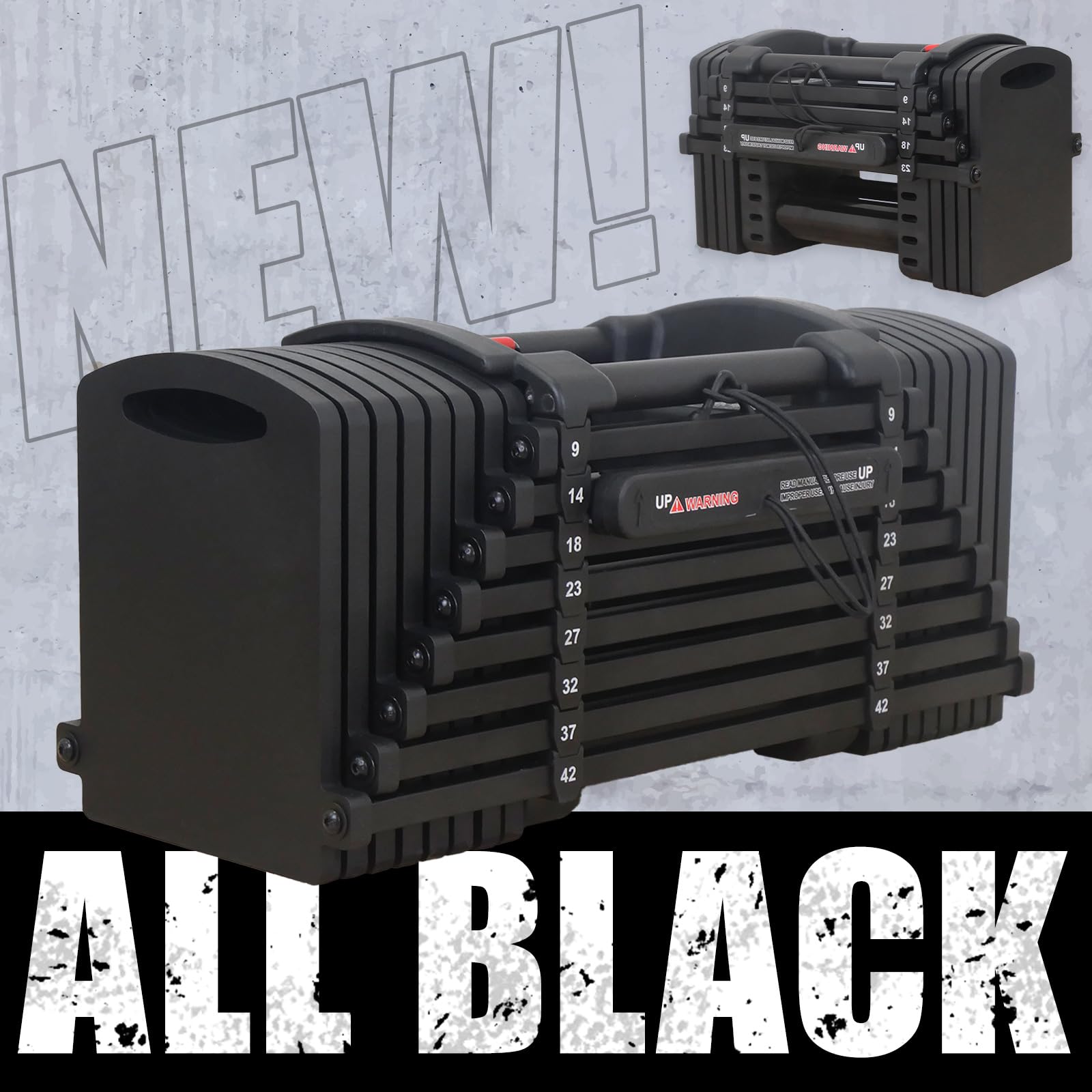 Amazon | 【本格的なトレーニング】 SKK ブロックダンベル 42kg 可変式