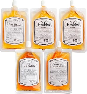 かの蜂 蜂蜜 エコパック 4種 90g×5袋 【メール便】