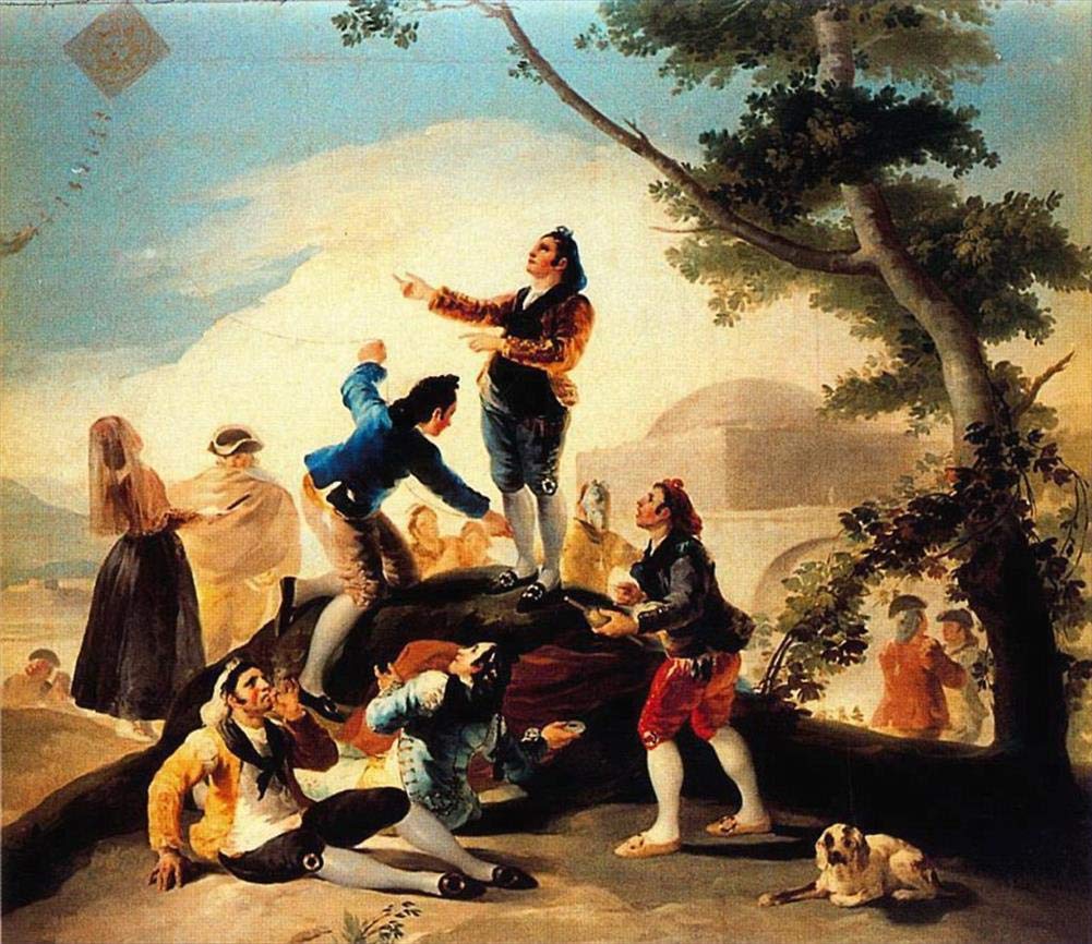 Peintes à la main par des professeurs tableaux Goya de luxe