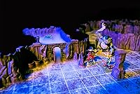 Vista 5 de Dirt Cheap Dungeons Goblin Cavern - Juego de 143 piezas de cueva modular y túnel - 5.5 pies de paredes lineales para cuadrícula de 1 pulgada TTRPG