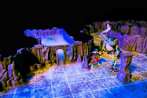Miniatura 5 de Dirt Cheap Dungeons - Juego de caverna Goblin  Modular y personalizable  Moldeado por inyección para una durabilidad superior  Accesorios TTRPG para