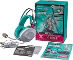 ASUS TUF Jeu H1 GEN II Chapeaux Miku Edition, Casque de jeu filaire 40mm Pilotes Essence, Virtuels 7.1 Surround Sound, TeamSpeak Microphone léger 297g, Coussins d'oreille durables, TUF Logo Éclairage