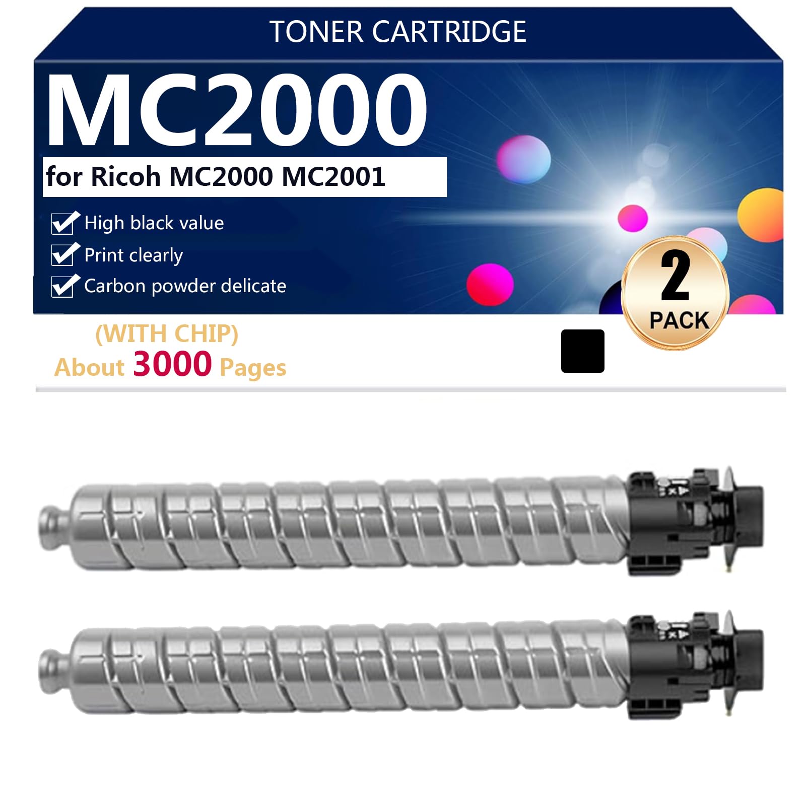 Cartouches MC2000 pour Ricoh MC2001 idéales pour le télétravail efficace