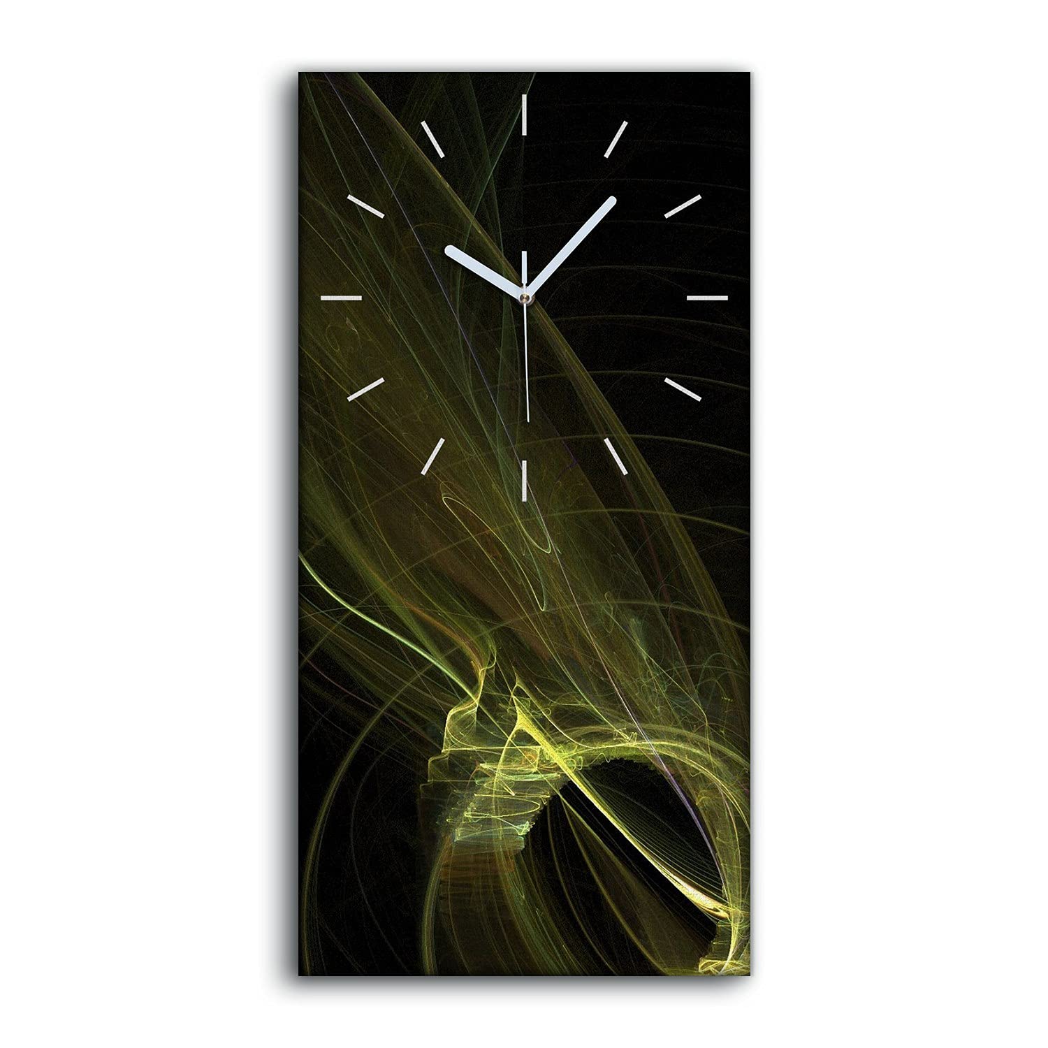Horloge sur Toile Ne Pas Tic Tac en Silence pour Décoration Murale