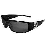 NFL Siskiyou Sports Fan Shop Green Bay Packers Chrome Wrap Sunglasses One Size Black