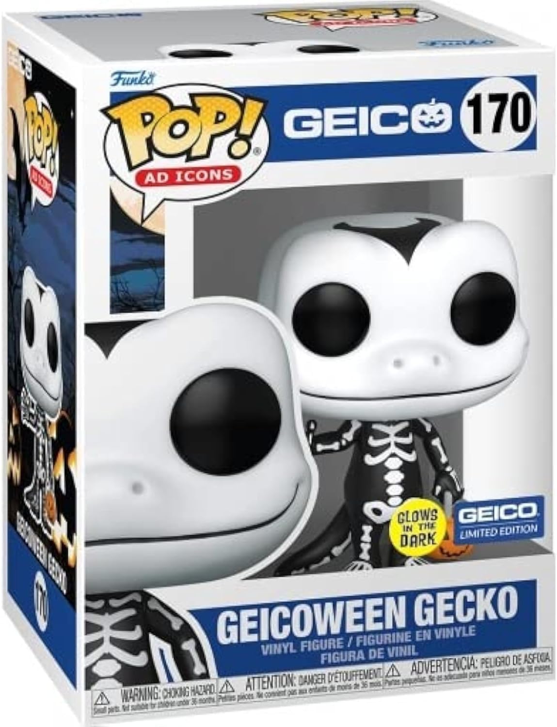 Funko POP! Ad Icons Geicoween Gecko (Glow in The Dark)