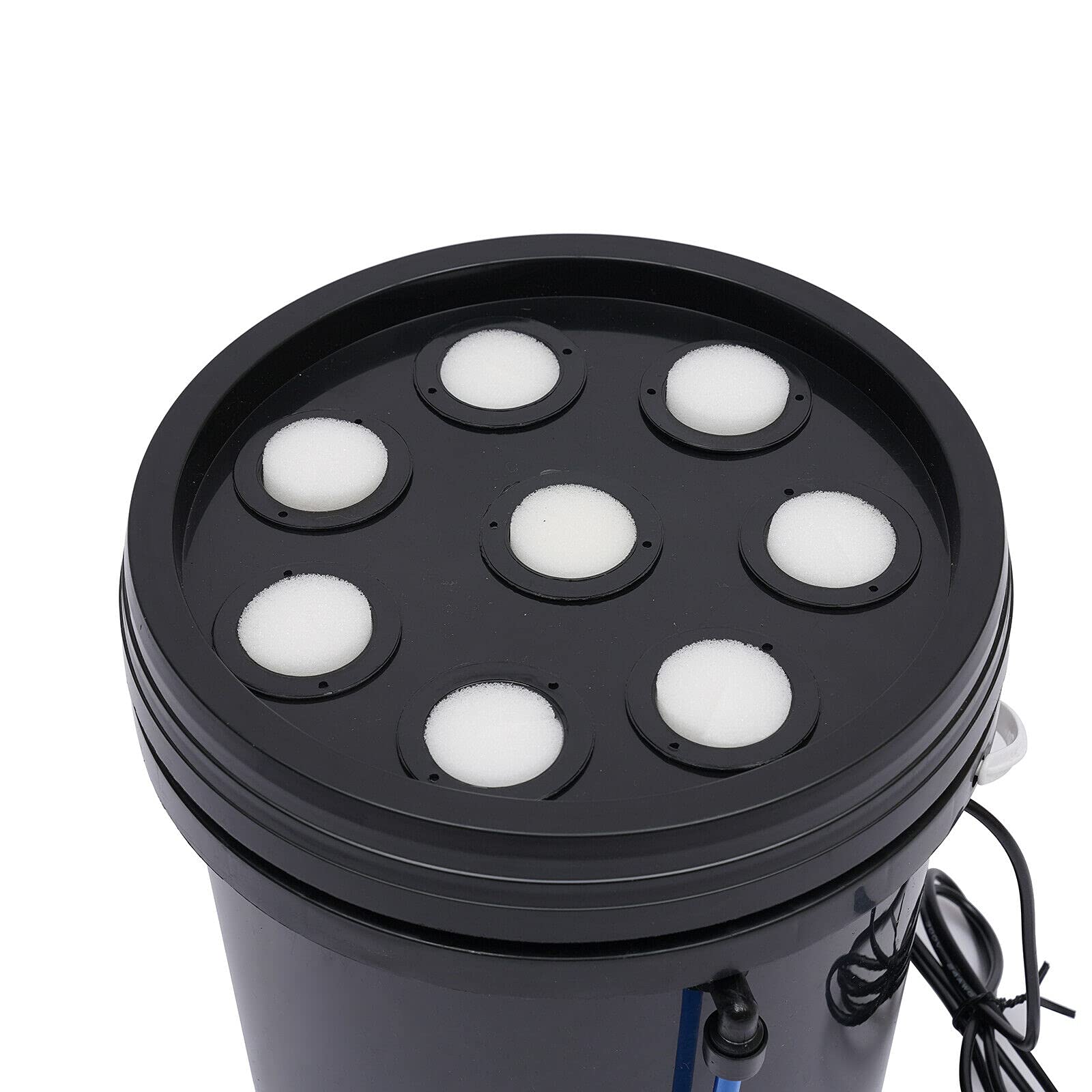 Zimmergewächshaus Anzuchtschale, 5L 8 Löcher Aeroponisches Vermehrungsset Mini Anzuchtkasten Pflanzen Aeroponic Hydroponic Setzling Klonsystem
