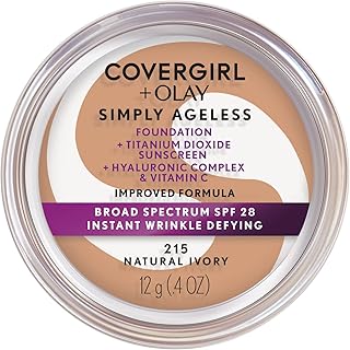 Sponsored Ad - COVERGIRL & Olay Simply Ageless Instant Wrinkle-Defying Foundation, Natural Ivory
