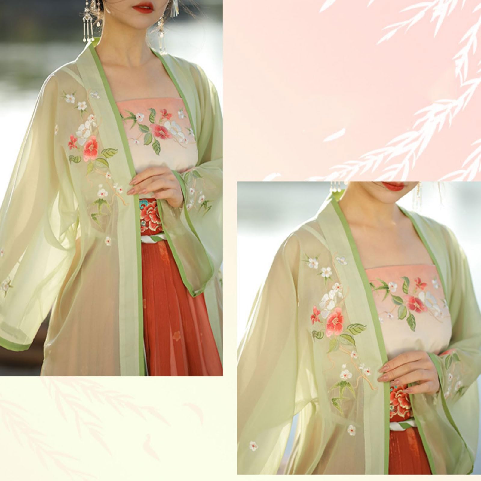 Chińska Sukienka Hanfu Dla Kobiet, Strój Na Występy Na Scenie Strój Cosplay,XL=168~175cm