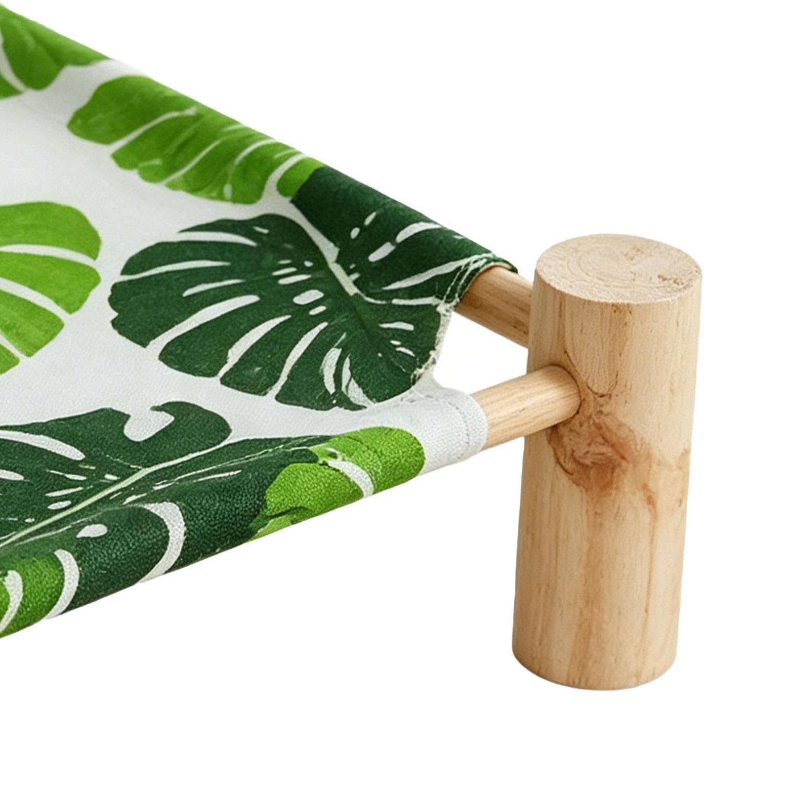 Generico Hamaca para gatos – 53 x 48 x 13 cm Salón para animales elevado, cama para dormir de tela extraíble, reposo transpirable | Estable y elevada, comodidad para dormir, utiliza casa, apart