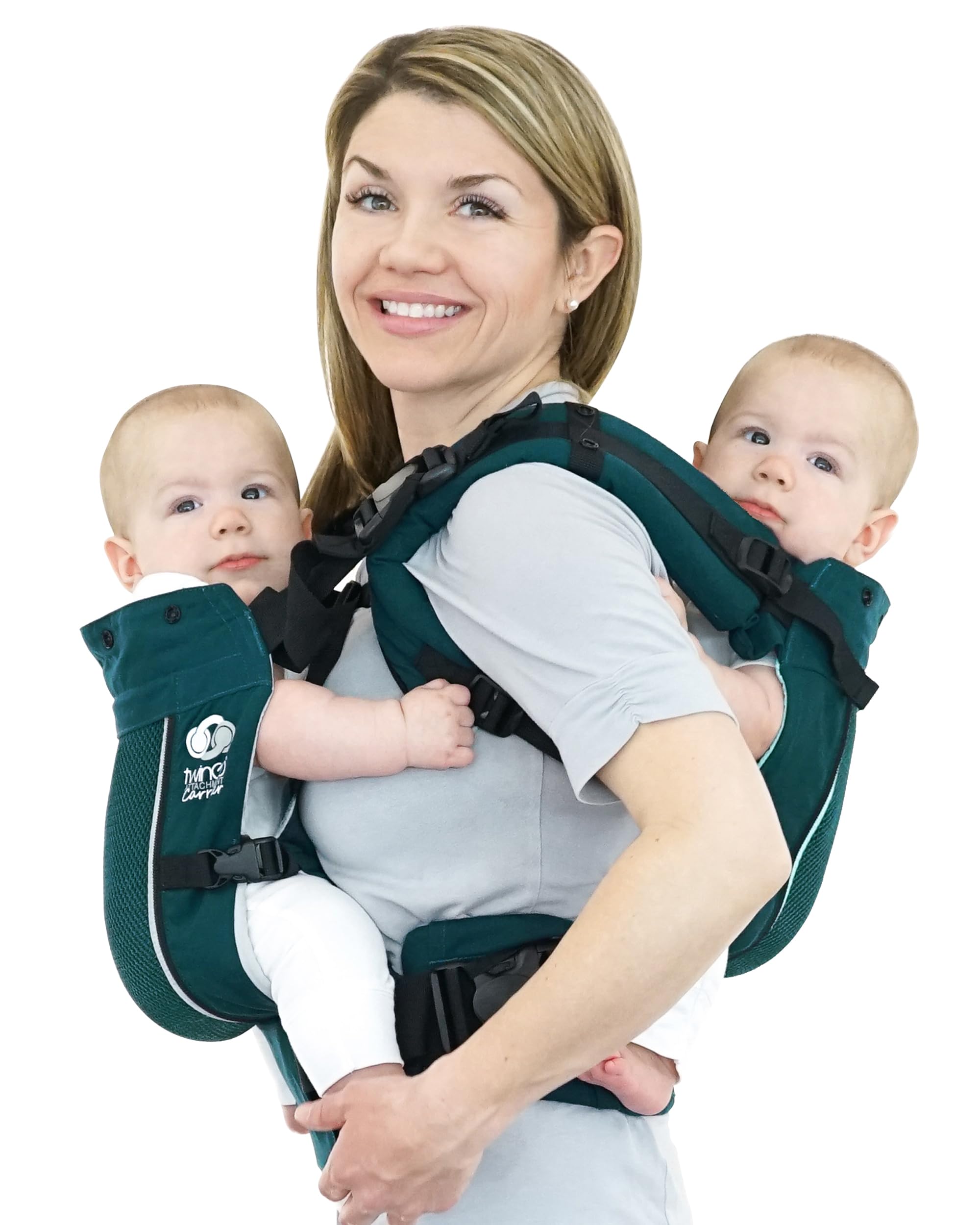 TwinGo Carrier - Breathable Twin Baby Carrier that Separates into