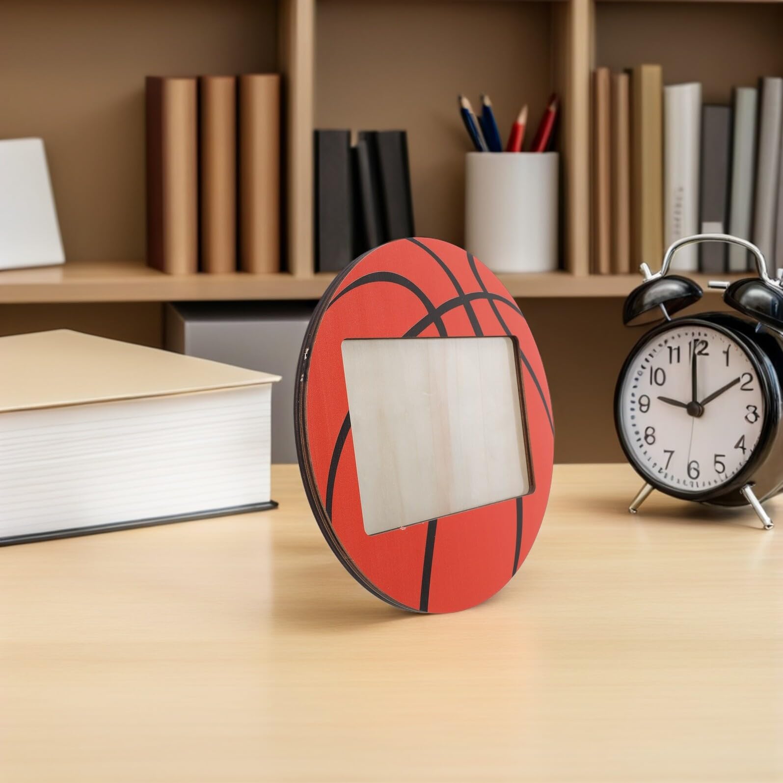 Basketball Bilderrahmen 5mm Leichtes Tischdekor 6 Stück Sportmotiv Fotos für Party Büro Wohnzimmer Fans Geschenk
