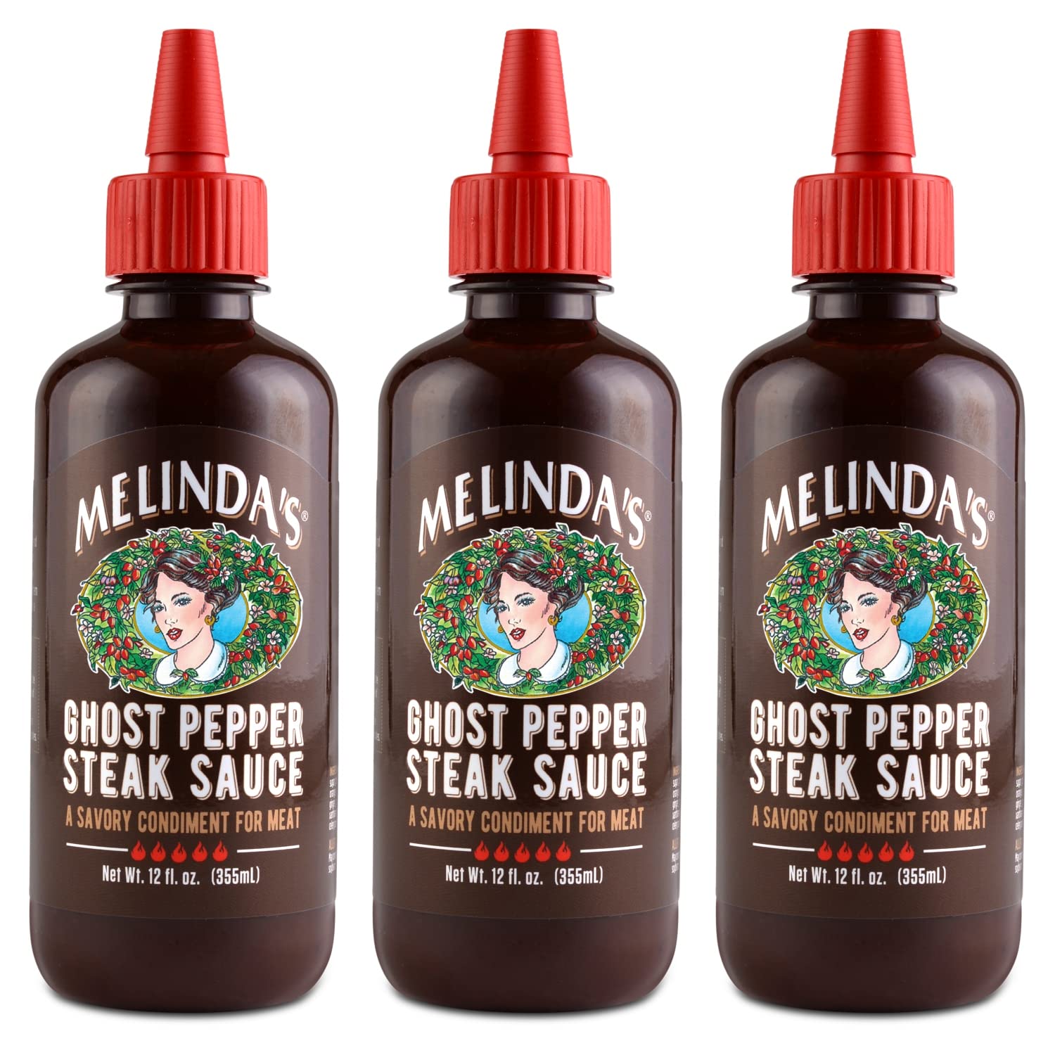 Melinda's - Ghost Pepper Steak Sauce - 12oz, 2pk