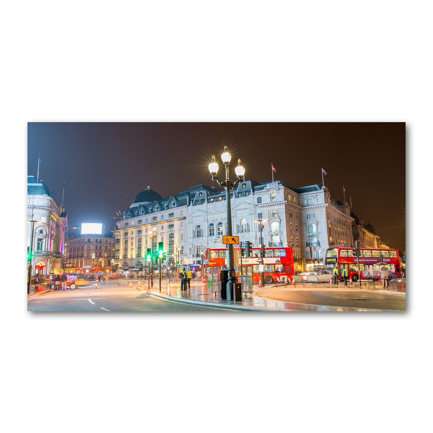 Tableau acrylique Londres de noche pour creer une ambiance de salon moderne