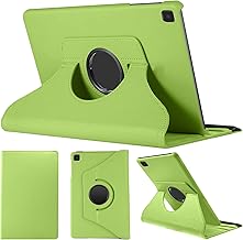 SWEIMEN Étui Rotatif pour Samsung Galaxy Tab A 8.0 (2019) SM-T290/T295 Tablette Housse de Protection avec Réveil Automatique Rotation Coque
